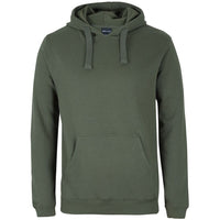JB's Wear 3POH Kids & Adults P/C Pop Over Hoodie - Front View | color:Army|view:front