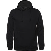 JB's Wear 3POH Kids & Adults P/C Pop Over Hoodie - Front View | color:Black|view:front