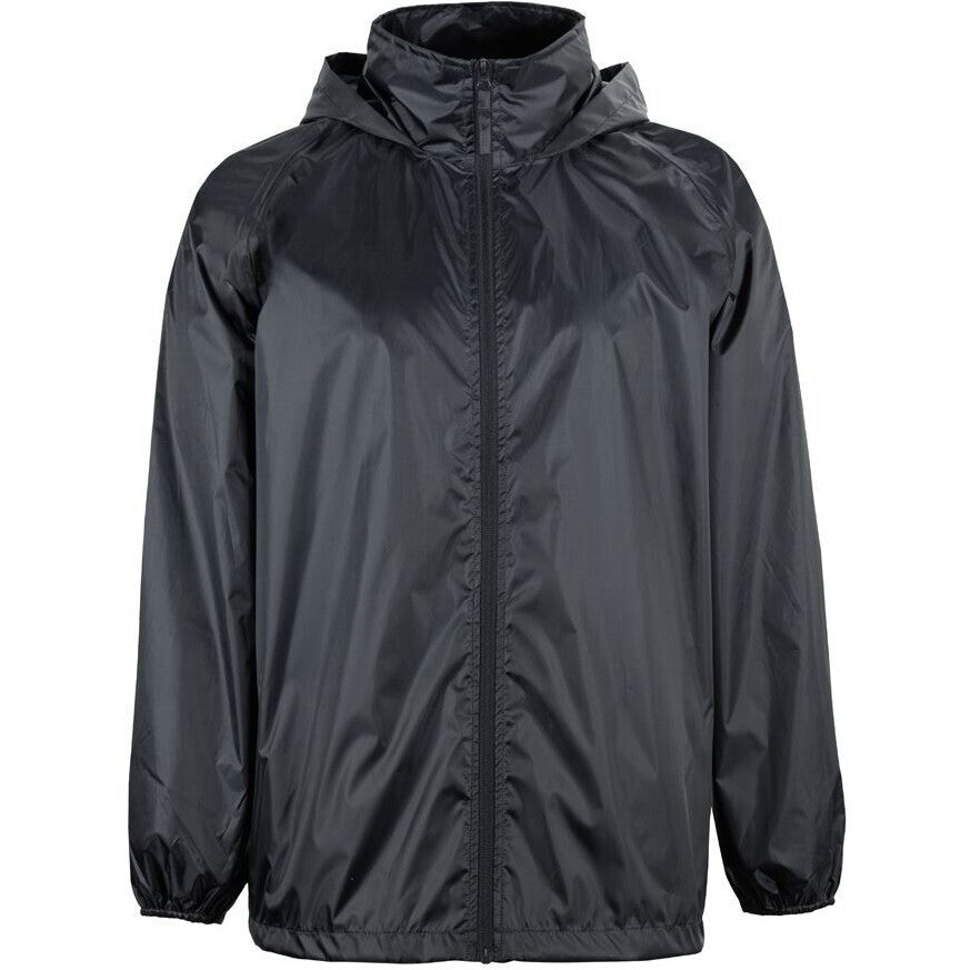 JB's Wear 3RFJK Kids & Adults Rain Forest Jacket - Front View | color:Black|view:front