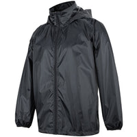 JB's Wear 3RFJK Kids & Adults Rain Forest Jacket - Side View | color:Black|view:side