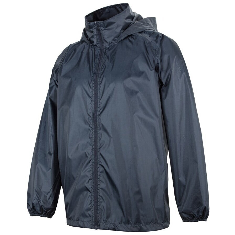 JB's Wear 3RFJK Kids & Adults Rain Forest Jacket - Side View | color:Navy|view:side
