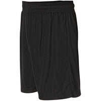 JB's Wear 7KBS Kids and Adults Basketball Short - Side View | color:Black|view:side