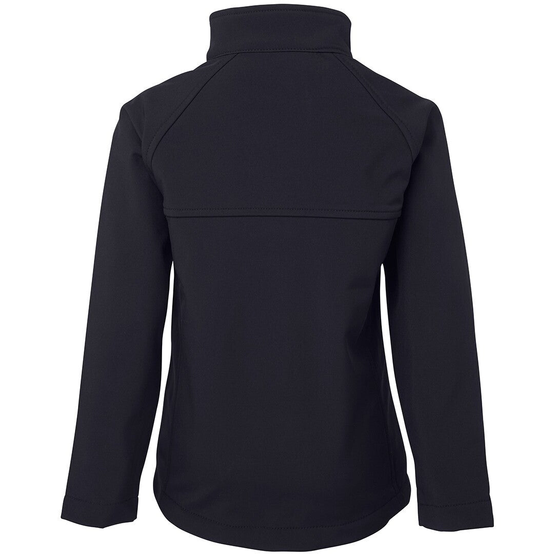 JB's Wear 3LJ Kids and Adults Layer Soft Shell Jacket - Back View | color:Navy/Navy|view:back