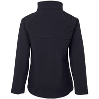 JB's Wear 3LJ Kids and Adults Layer Soft Shell Jacket - Back View | color:Navy/Navy|view:back