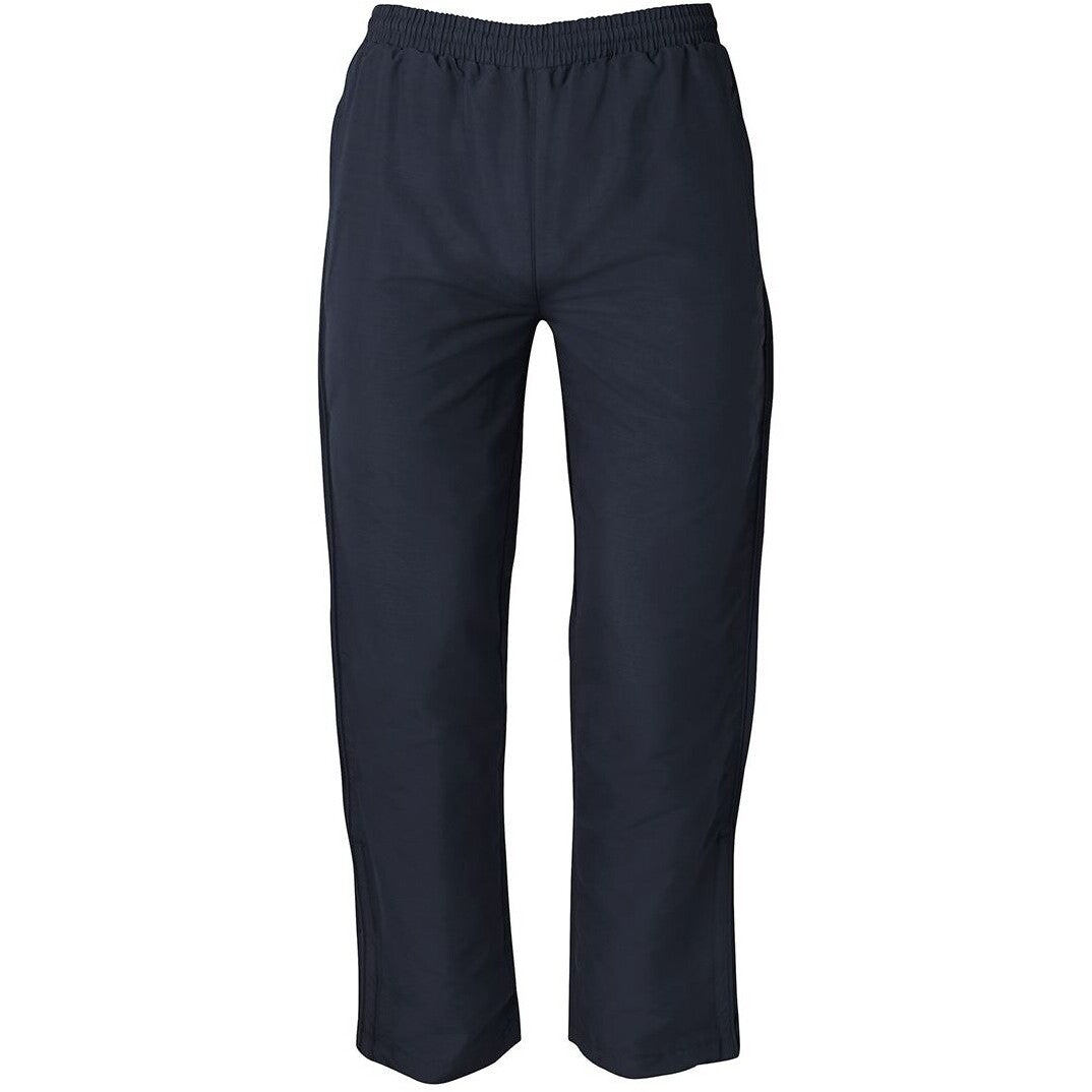 JB's Wear 7WUZP Kids and Adults Warm Up Zip Pant - Front View | color:Navy|view:front