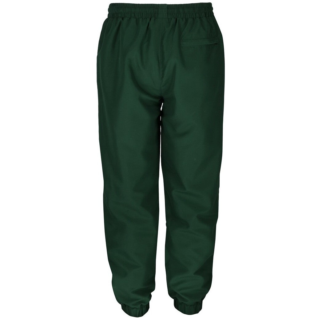JB's Wear 7WUCP Kids Cuffed Warm Up Pants - Back View | color:Bottle|view:back