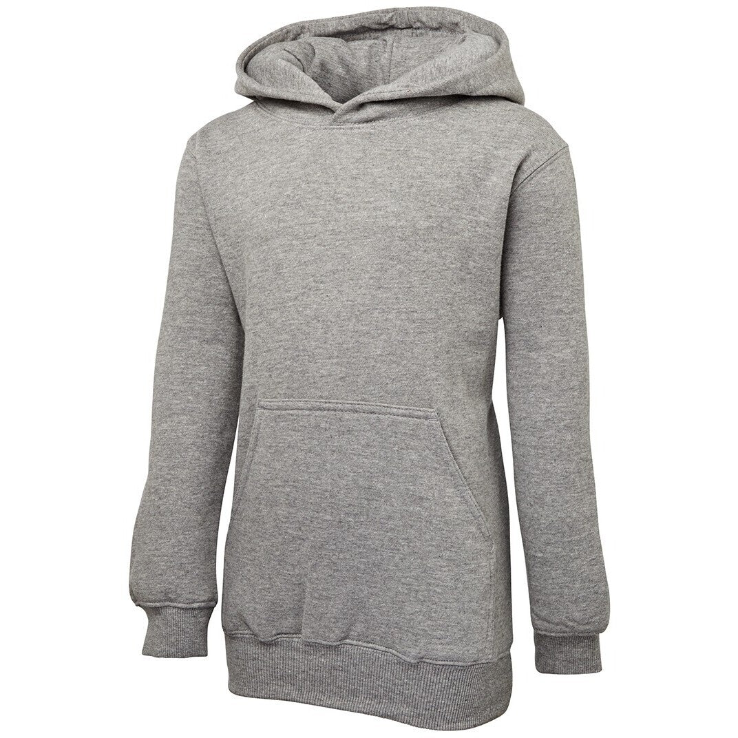 JB's Wear 3KFH Kids Fleecy Hoodie - Side View | color:13% Marle|view:side