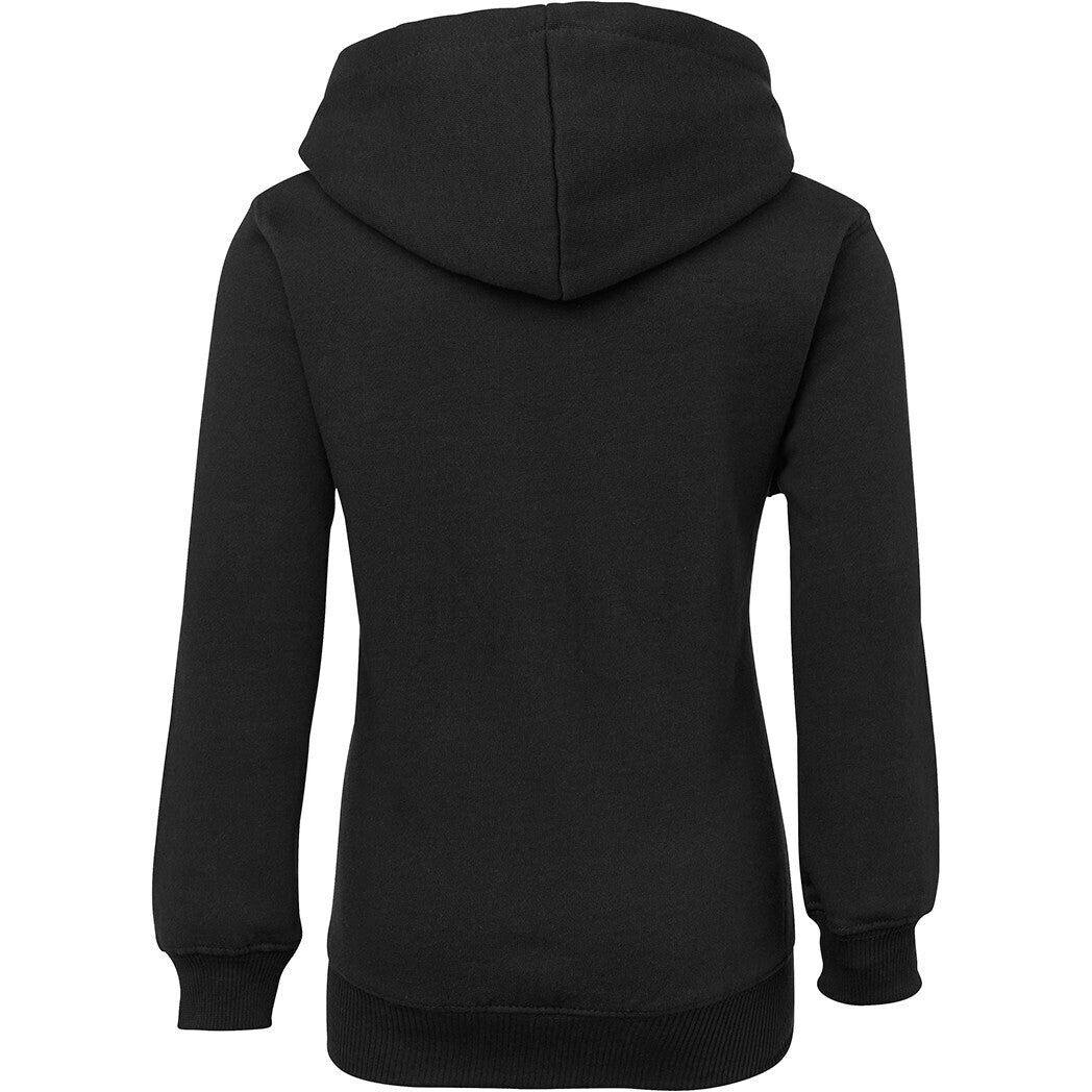 JB's Wear 3KFH Kids Fleecy Hoodie - Back View | color:Black|view:back