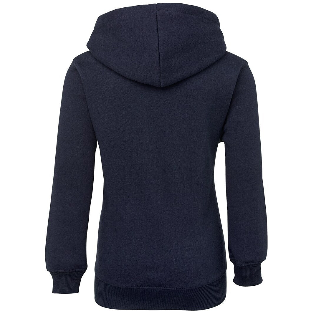 JB's Wear 3KFH Kids Fleecy Hoodie - Back View | color:Navy|view:back
