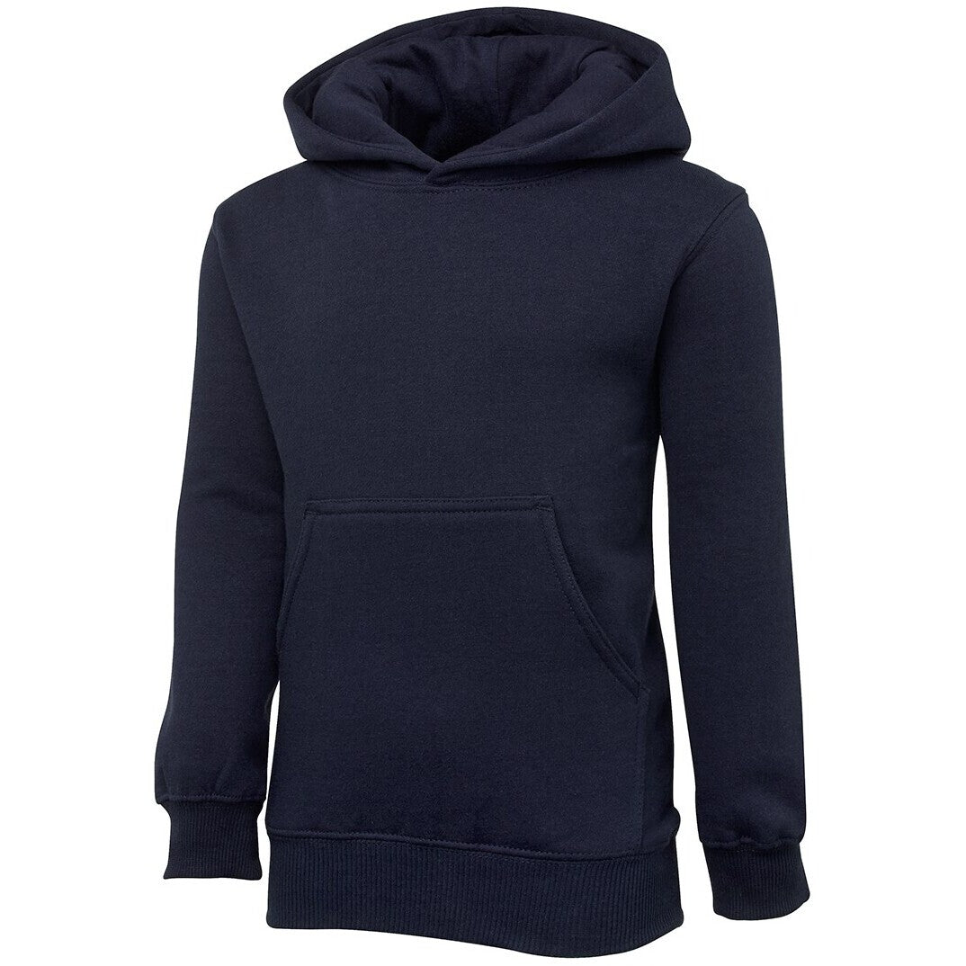 JB's Wear 3KFH Kids Fleecy Hoodie - Side View | color:Navy|view:side