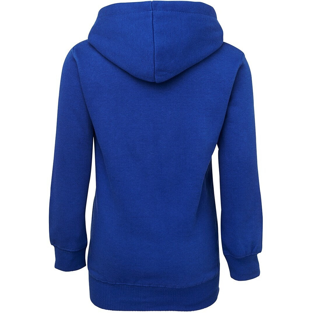 JB's Wear 3KFH Kids Fleecy Hoodie - Back View | color:Royal|view:back