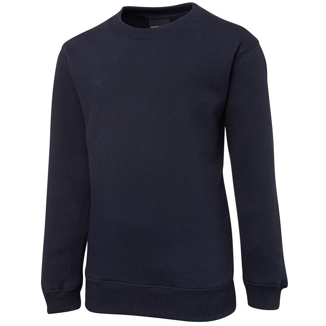 JB's Wear 3KFS Kids Fleecy Sweat - Side View | color:Navy|view:side