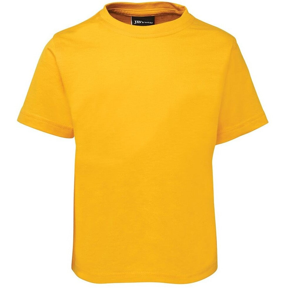 JB's Wear 1KT Kids Tee - Front View | color:Gold|view:front