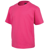 JB's Wear 1KT Kids Tee - Side View | color:Hot Pink|view:side