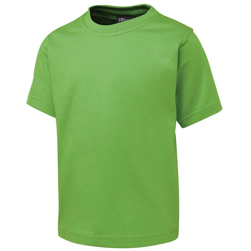 JB's Wear 1KT Kids Tee - Side View | color:Lime|view:side