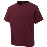 JB's Wear 1KT Kids Tee - Side View | color:Maroon|view:side
