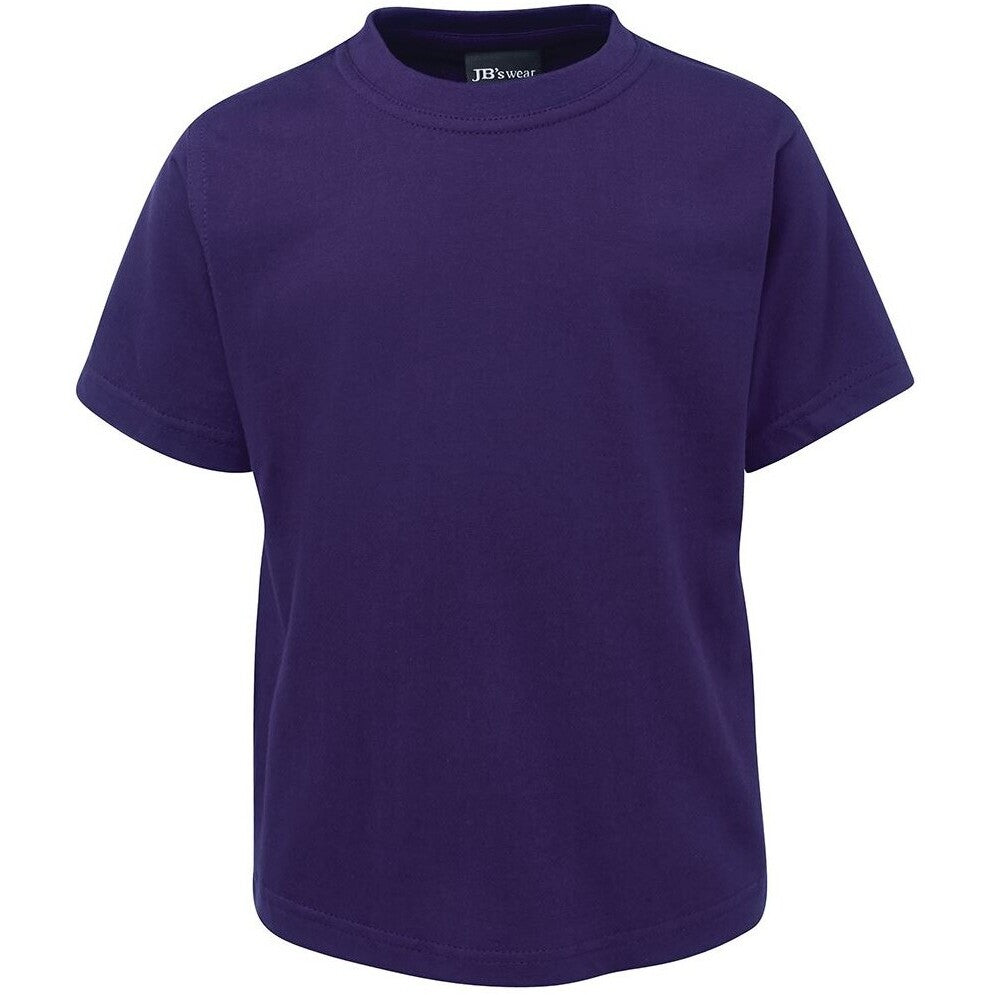 JB's Wear 1KT Kids Tee - Front View | color:Purple|view:front