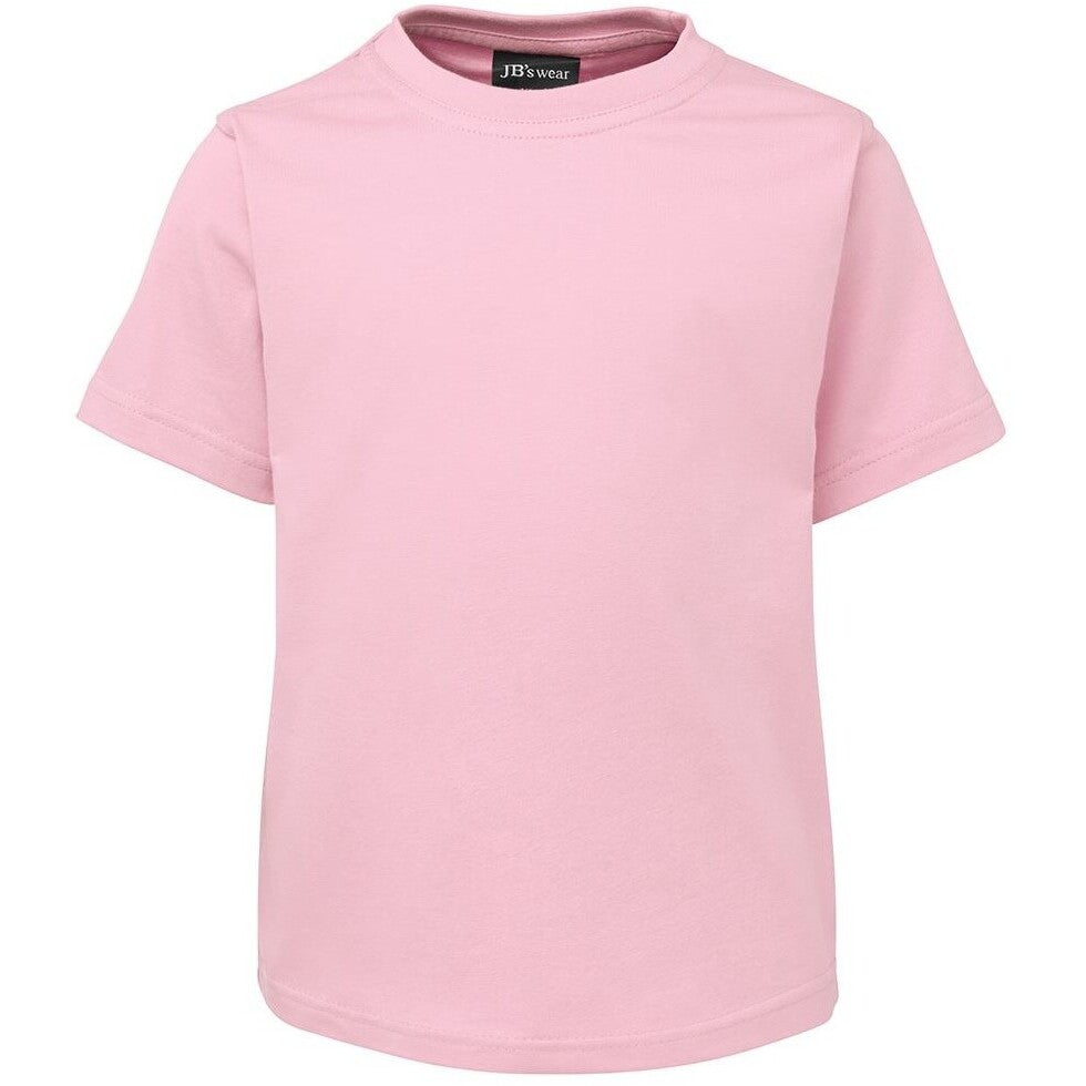 JB's Wear 1KT Kids Tee - Front View | color:Soft Pink|view:front