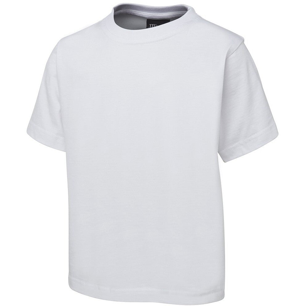 JB's Wear 1KT Kids Tee - Side View | color:White|view:side