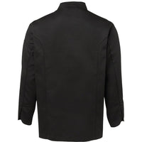 JB's Wear 5CJ L/S Chefs Jacket - Back View | color:Black|view:back