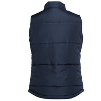 JB's Wear 3ADV1 Ladies Adventure Puffer Vest - Back View | color:Navy/Grey|view:back