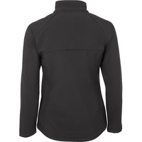 JB's Wear 3LJ1 Ladies Layer Soft Shell Jacket - Back View | color:Grey|view:back