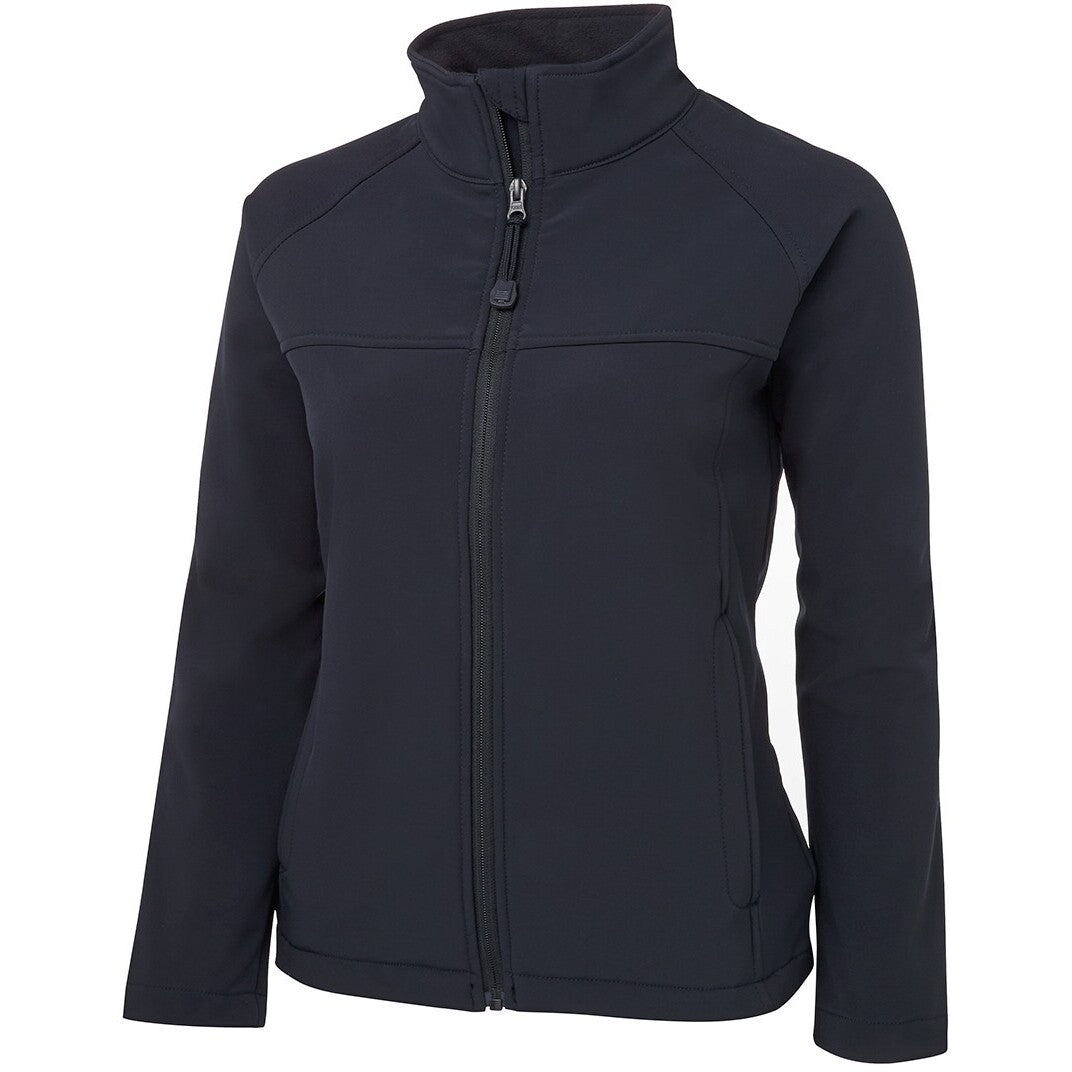 JB's Wear 3LJ1 Ladies Layer Soft Shell Jacket - Side View | color:Navy/Navy|view:side