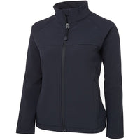 JB's Wear 3LJ1 Ladies Layer Soft Shell Jacket - Side View | color:Navy/Navy|view:side