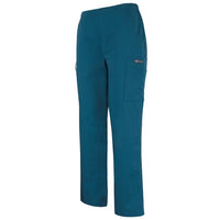 JB's Wear 4SNP1 Ladies Nu Scrub Cargo Pant - Side View | color:Storm Blue|view:side
