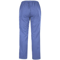 JB's Wear 4SNP1 Ladies Nu Scrub Cargo Pant - Back View | color:Vista Blue|view:back