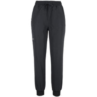 JB's Wear 4SNJ1 Ladies Nu Scrub Jogger - Front View | color:Black|view:front
