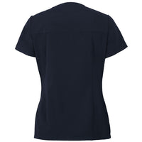 JB's Wear 4SNT1 Ladies Nu Scrub Top - Back View | color:Navy|view:back