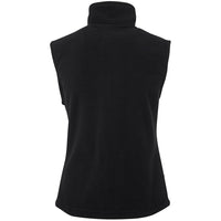 JB's Wear 3LV Ladies Polar Vest - Back View | color:Black|view:back