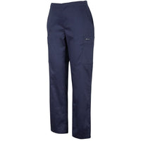 JB's Wear 4SPP1 Ladies Premium Scrub Cargo Pant - Side View | color:Navy|view:side