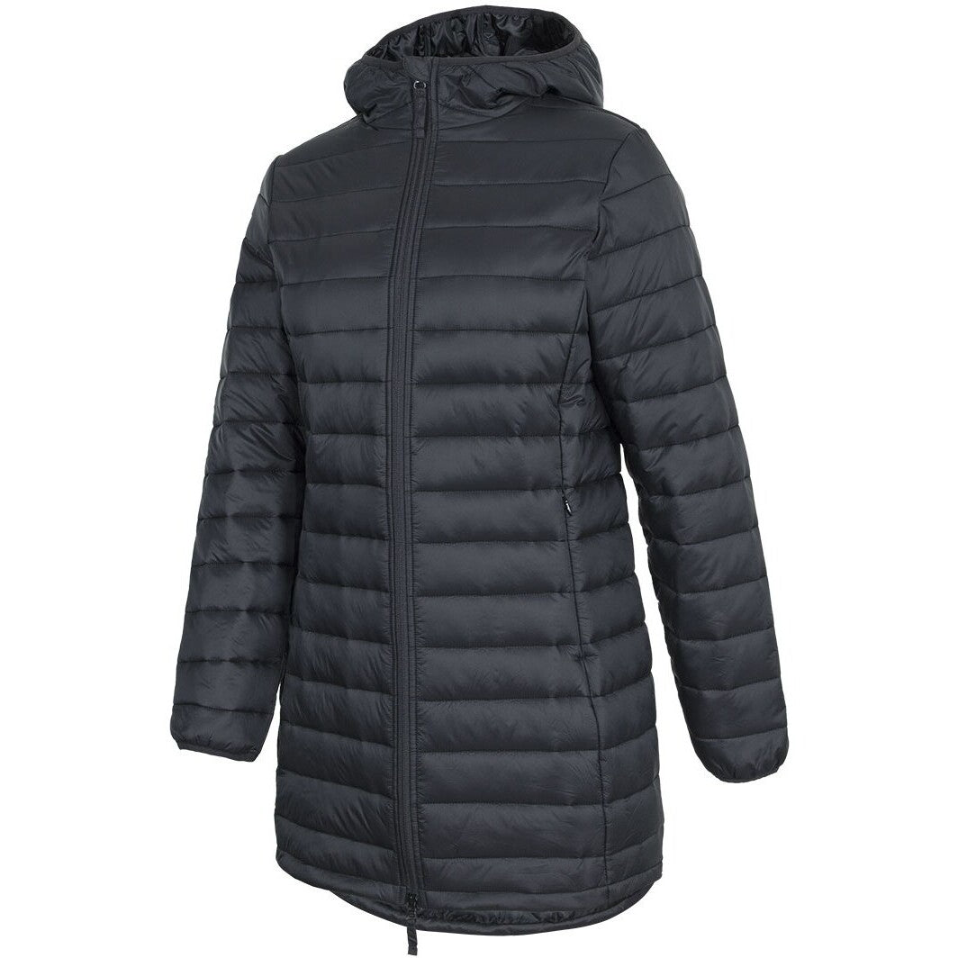 JB's Wear 3APC1 Ladies Puffer Coat - Side View | color:Black|view:side