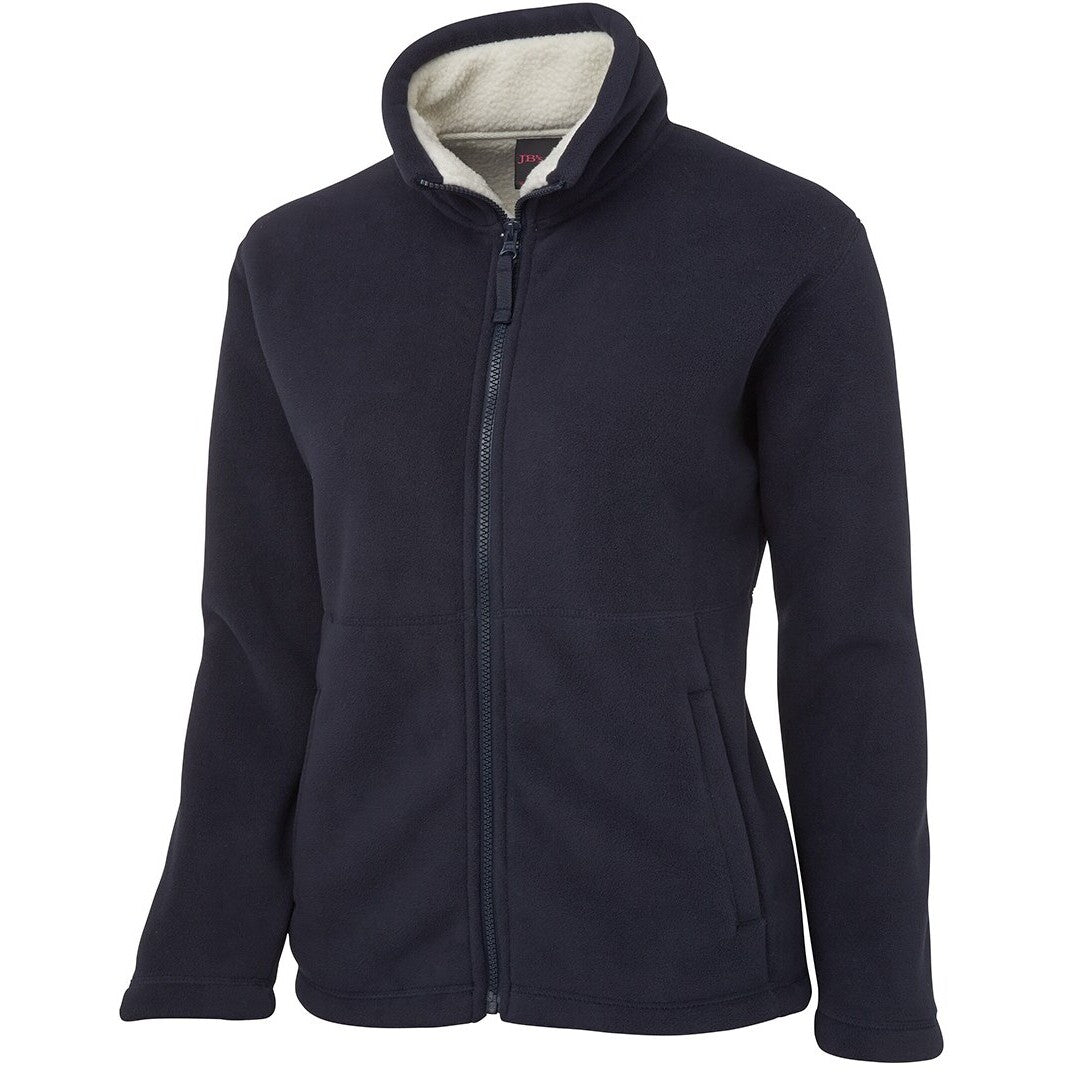 JB's Wear 3LJS Ladies Shepherd Jacket - Side View | color:Navy/White|view:side