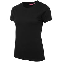 JB's Wear 1LHT Ladies Tee - Side View | color:Black|view:side