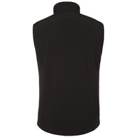 JB's Wear 3JLV Layer Soft Shell Vest - Back View | color:Black/Black|view:back