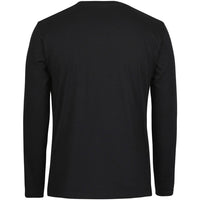 JB's Wear 1LSNC Long Sleeve Non-Cuff Tee - Back View | color:Black|view:back