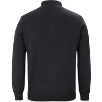 JB's Wear 6JHZ Men's Corporate 1/2 Zip Jumper - Back View | color:Black|view:back