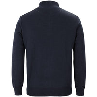 JB's Wear 6JHZ Men's Corporate 1/2 Zip Jumper - Back View | color:Navy|view:back