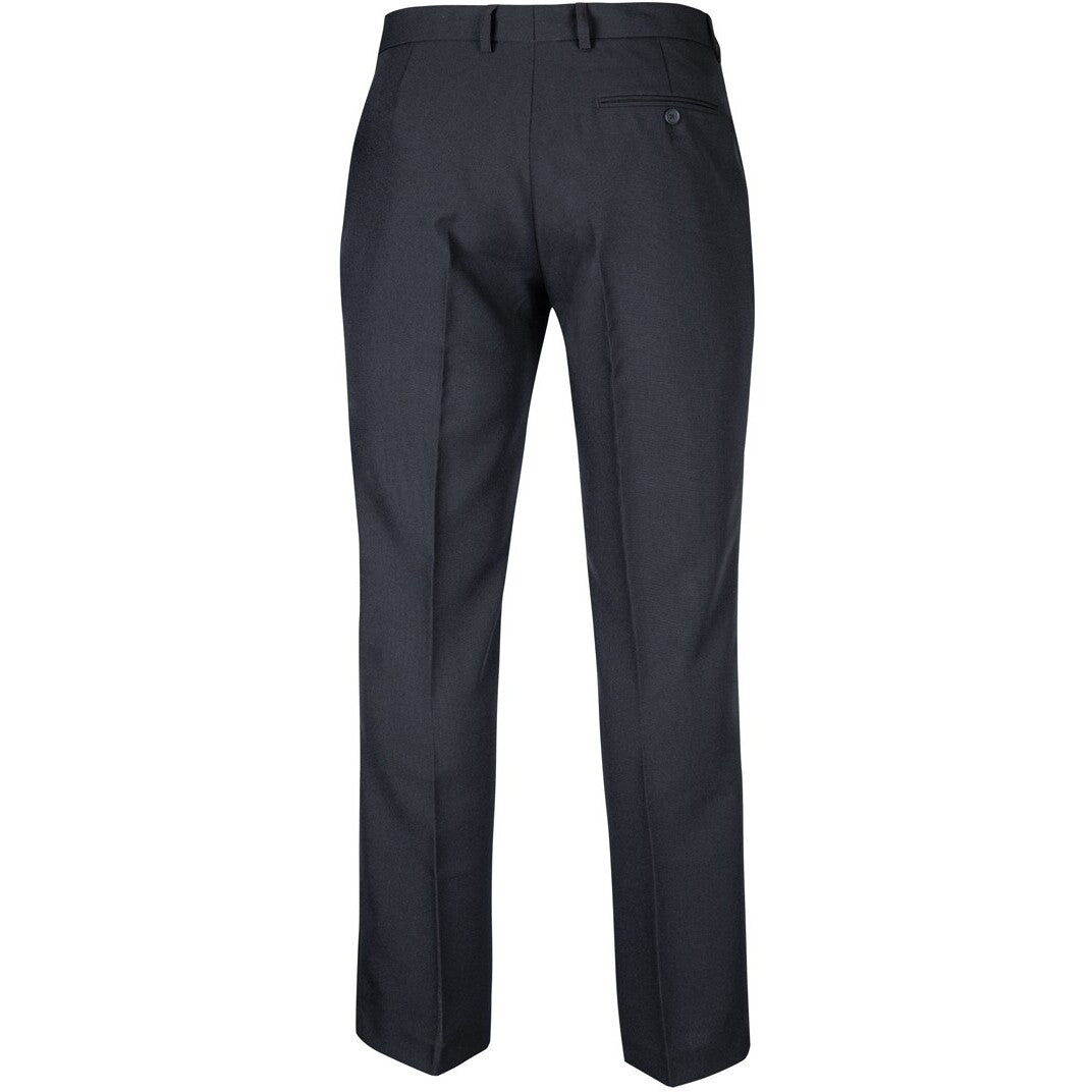 JB's Wear 4MMT Mens Mech Stretch Corporate Trouser - Back View | color:Black|view:back