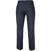 JB's Wear 4MMT Mens Mech Stretch Corporate Trouser - Back View | color:Navy|view:back