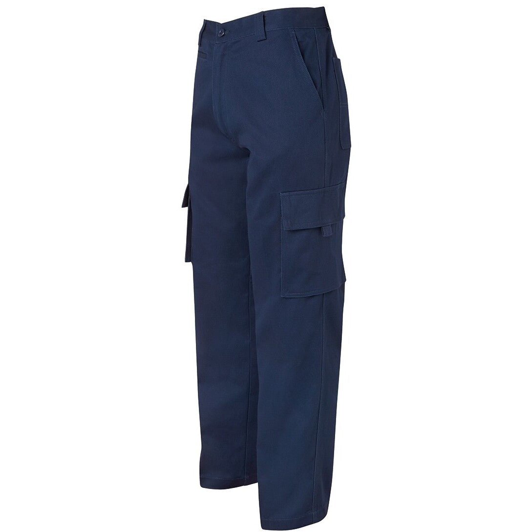 JB's Wear 6NMP Mercerised Multi Pocket Pant - Side View | color:Navy|view:side