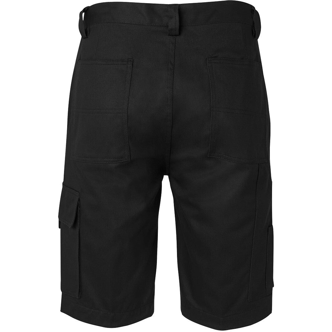JB's Wear 6NMS Mercerised Multi Pocket Short - Back View | color:Black|view:back