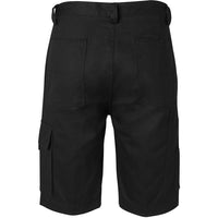 JB's Wear 6NMS Mercerised Multi Pocket Short - Back View | color:Black|view:back