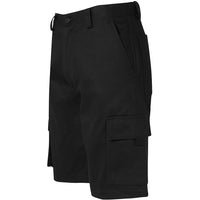 JB's Wear 6NMS Mercerised Multi Pocket Short - Side View | color:Black|view:side
