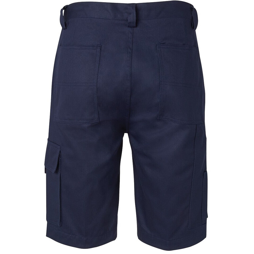 JB's Wear 6NMS Mercerised Multi Pocket Short - Back View | color:Navy|view:back