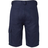 JB's Wear 6NMS Mercerised Multi Pocket Short - Back View | color:Navy|view:back