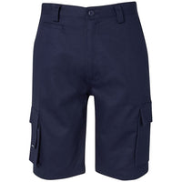 JB's Wear 6NMS Mercerised Multi Pocket Short - Front View | color:Navy|view:front